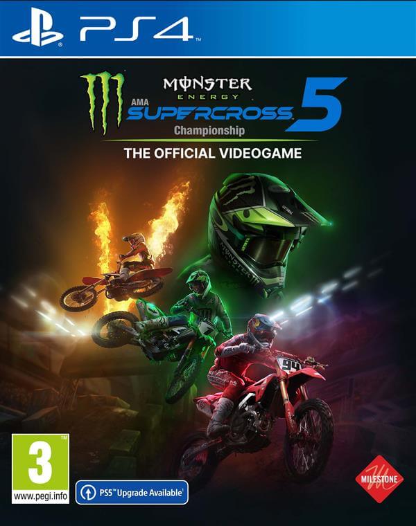 Monster Energy Supercross 5 Playstation - PS4
