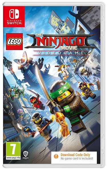 Lego Ninjago: Movie Game Code in Box Nintendo Switch