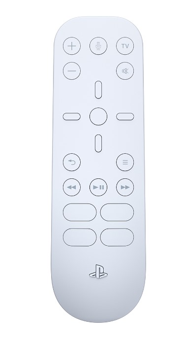 שלט מולטימדיה מקורי לבן Media Remote for PS5 Playstation - PS5