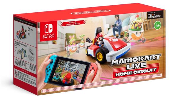 מכונית מציאות מדומה Mario Kart Live: Home Circuit - Mario Set Pack Nintendo Switch