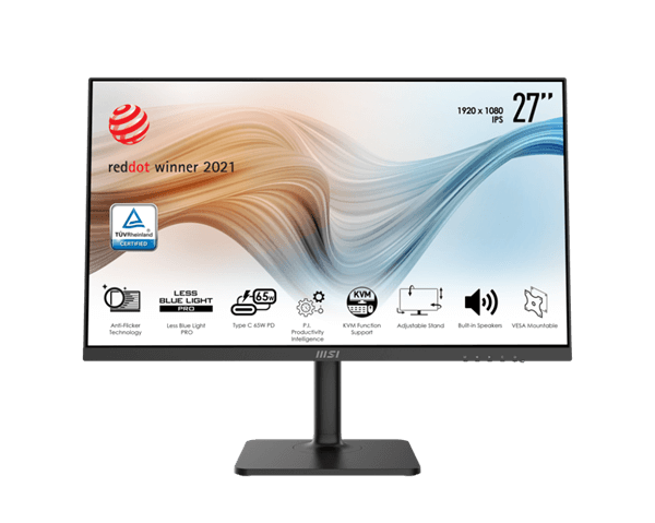 מסך מחשב "27 MD272P MSI