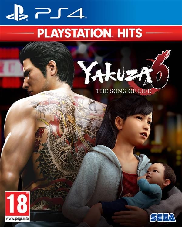 Yakuza 6: The Song of Life PLAYSTATIONS HITS Playstation - PS4