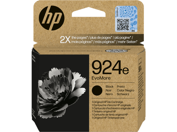 ראש דיו 924e ציאן HP