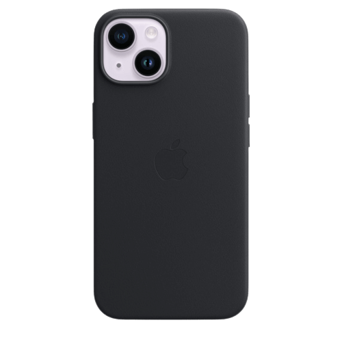 כיסוי מקורי iPhone 14 Leather Case with MagSafe Apple