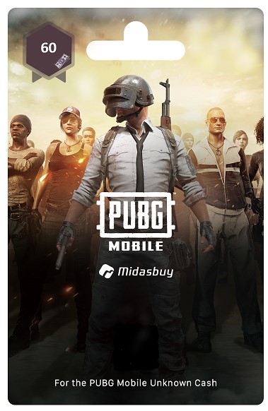כסף וירטואלי Unknown Cash - 60 Value PUBG Mobile