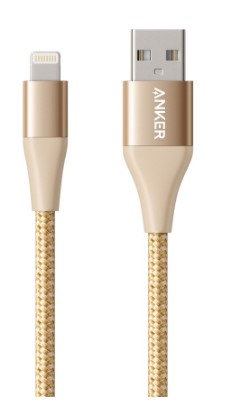 כבל סנכרון וטעינה Lightning II USB Anker