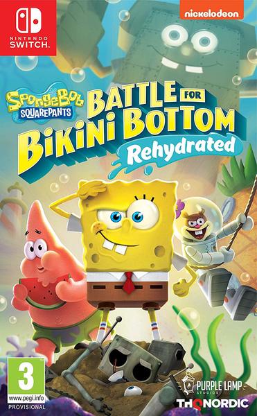 SpongeBob Square Pants Battle for Bikini Bottom - Rehydrated Nintendo Switch