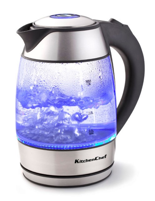 קומקום זכוכית 1.8 ליטר  5230  Kitchen Chef