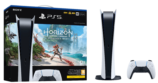 קונסולה לבנה ללא כונן תקליטורים PlayStation 5 825GB Digital Playstation - PS5