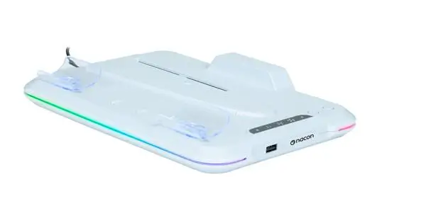 מעמד קירור אנכי עבור PS5 Slim  Vertical USB Cooling Fan Stand thumbnail