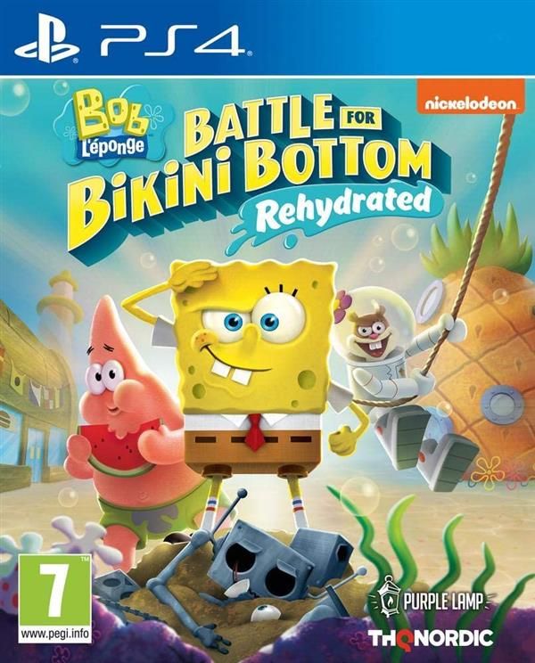 SpongeBob Square Pants Battle for Bikini Bottom - Rehydrated Playstation - PS4