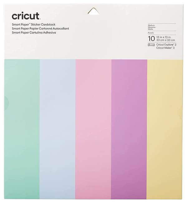 קארדסטוק דביק פסטל Cricut Cricut