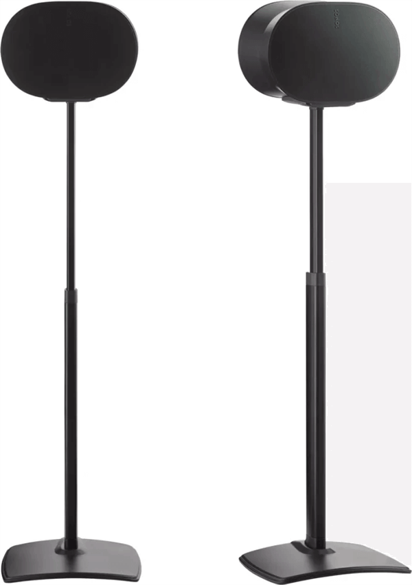 מעמד רצפתי מתכוונן מעמד רצפתי ל-Era 300 שחור (2 יח') SANUS