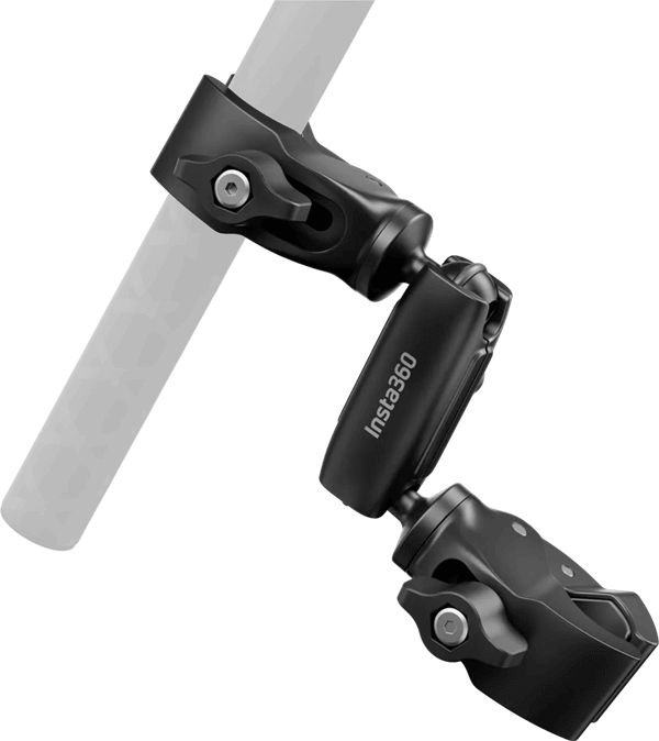 תושבת קלאמפ למוט סלפי לחיבור לאופנוע Motorcycle Selfie Stick Support Clamp Insta360