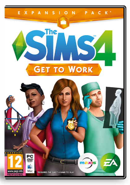 THE SIMS 4  GET TO WORK PC