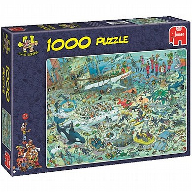 ואן ואסטרן בעומק האוקיינוס 1000 חלקים קומיקס JUMBO