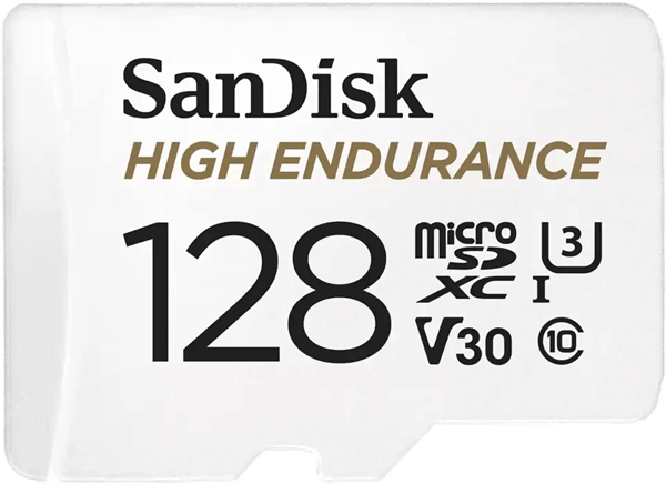 כרטיס זכרון High Endurance MicroSDHC 128GB Sandisk