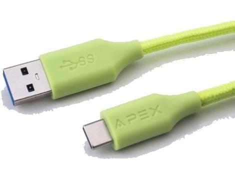 כבל סנכרון וטעינה USB Type-A USB -C APEX