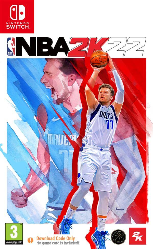 NBA 2K22 Code In Box  NINTENDO SWITCH