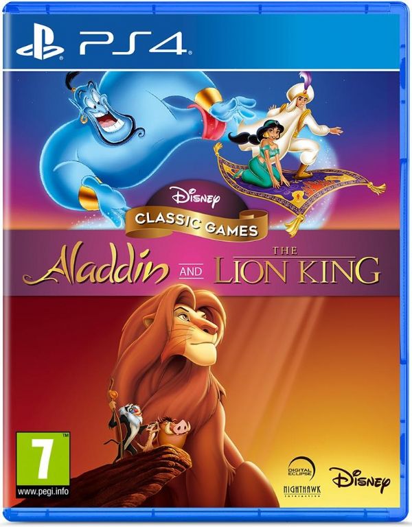 Disney Classic Games Aladdin and The Lion King Playstation - PS4