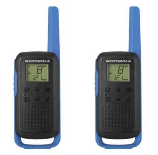 זוג מכשירי ווקי טוקי  T62 MOTOROLA