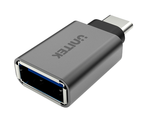 מתאם USB A נקבה-Type C זכר UNITEK 