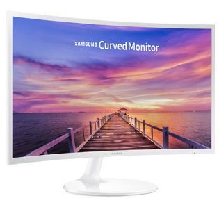 מסך מחשב  C27F391FH צבע לבן Samsung