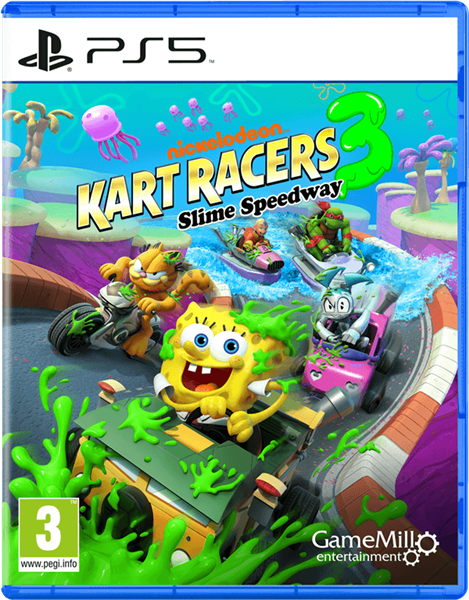 Nickelodeon Kart Racers 3  Slime Speedway Playstation - PS5
