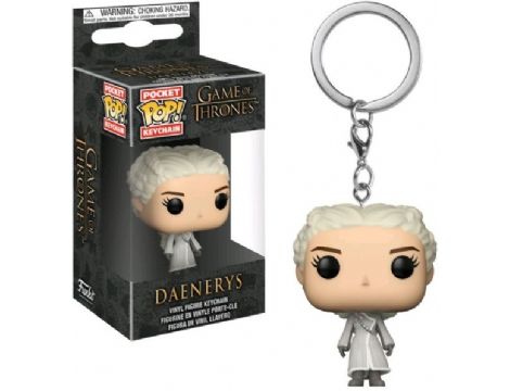 מחזיק מפתחות GOT S8 (Daenerys (White Coatׁׂ POP