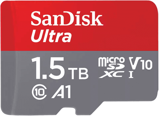 כרטיס זכרון 1.5TB Ultra microSDXC 150MB/s Sandisk
