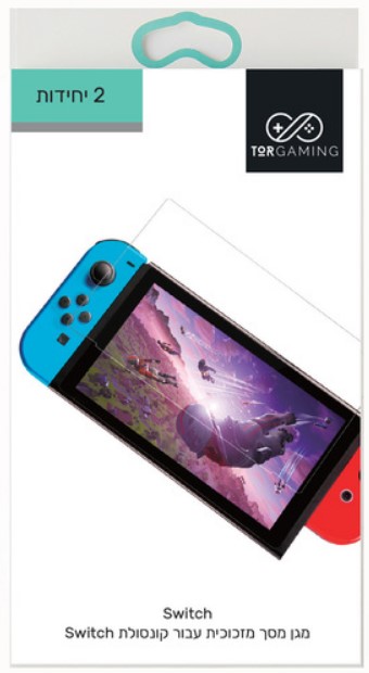זוג מגני מסך לקונסולת Nintendo Switch Nintendo Switch