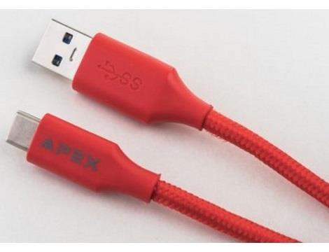 כבל סנכרון וטעינה USB Type-A USB -C APEX