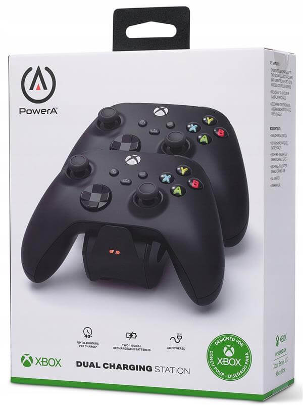 מטען לשלטים Dual Charging Station Black For Xbox Series / One PowerA