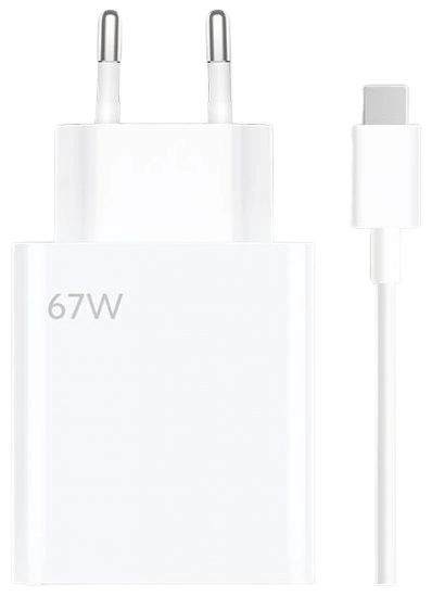 סט מטען מהיר+כבל 67W Xiaomi