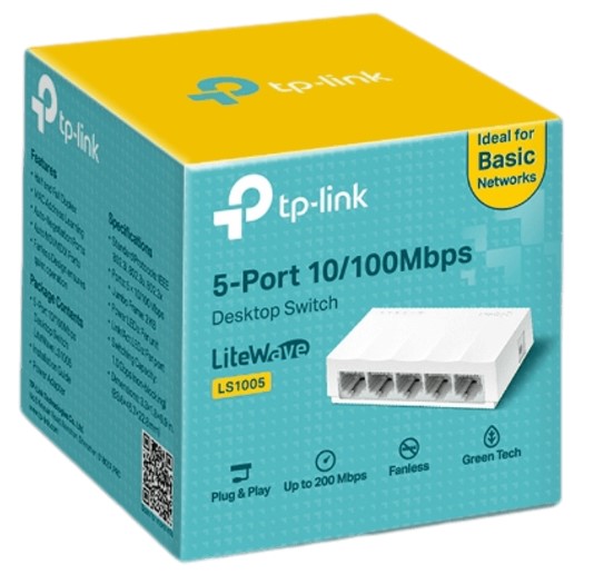 מתג 5 מהירות LS1005 5P 100 TP-Link