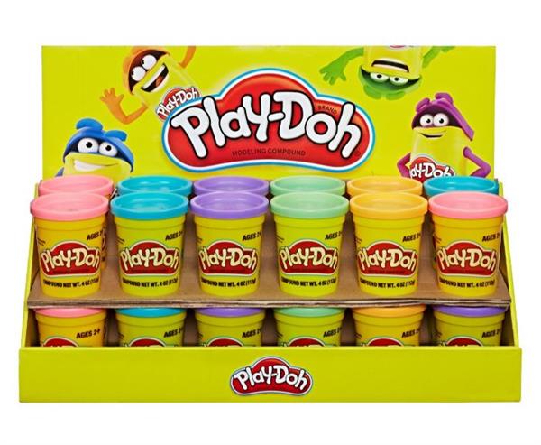 ערכת פליידו דיספליי 24 יחידות Play-Doh