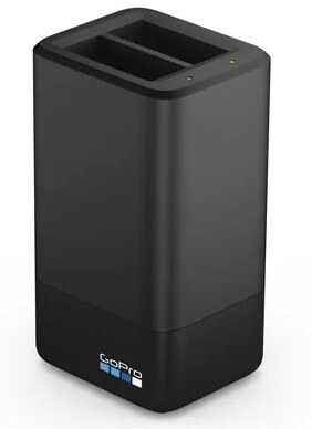 מטען כפול + סוללה מקורית נטענת למצלמת Max GoPro