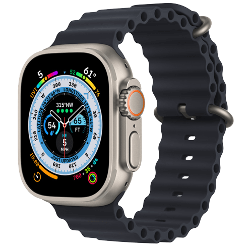 שעון חכם Watch Ultra GPS + Cellular 49mm Titanium Case Apple