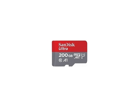 כרטיס זיכרון ומתאם  Ultra Micro-SDXC 200G Sandisk