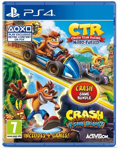 Crash Team Racing & Crash Bandicoot Playstation - PS4