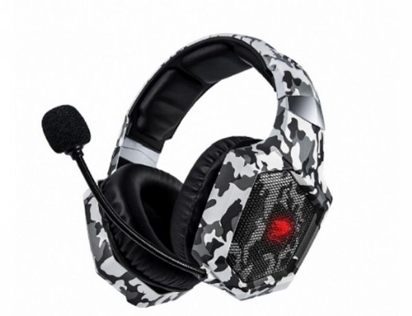 Gaming Combat Headset Camouflage Dragon