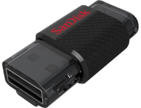 זכרון נייד  Ultra Dual 32GB Sandisk