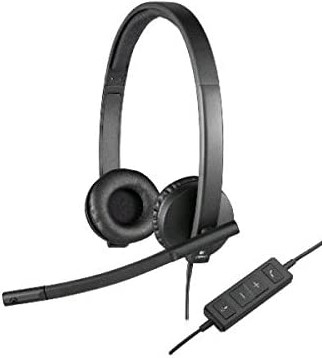 אוזניות סטריאו עם מיקרופון USB H570e Retail Logitech