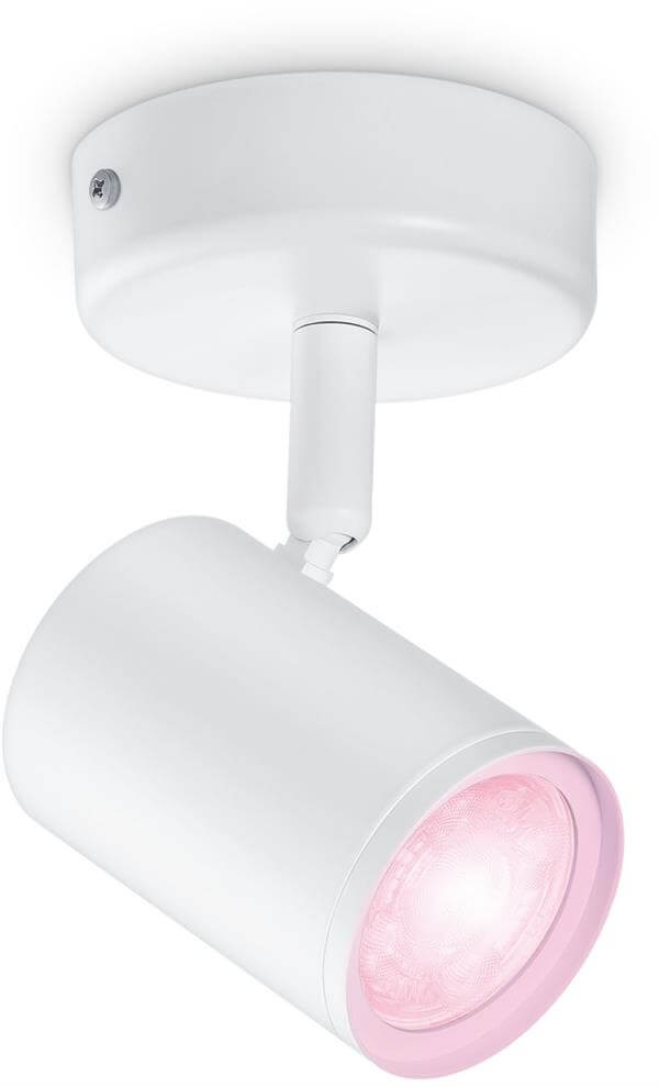 גוף תאורה חכם Imageo Spot 1x5W B 22-65K GU10 RGB Wiz