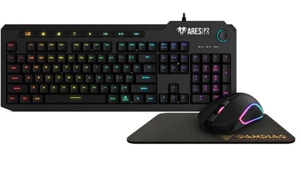 סט גיימינג ARES P2 COMBO Gamdias