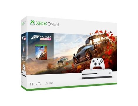 קונסולת Xbox One S 1TB + Forza Horizon 4 Xbox One
