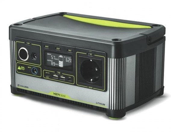 תחנת כח ניידת YETI500X לכל מכשיר חשמלי GoalZero