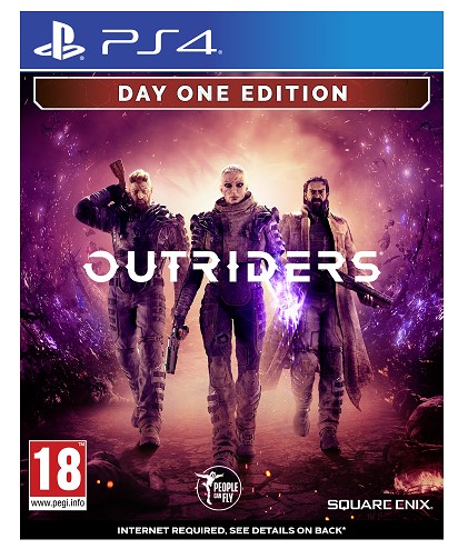 Outriders  Deluxe Edition  Playstation - PS4