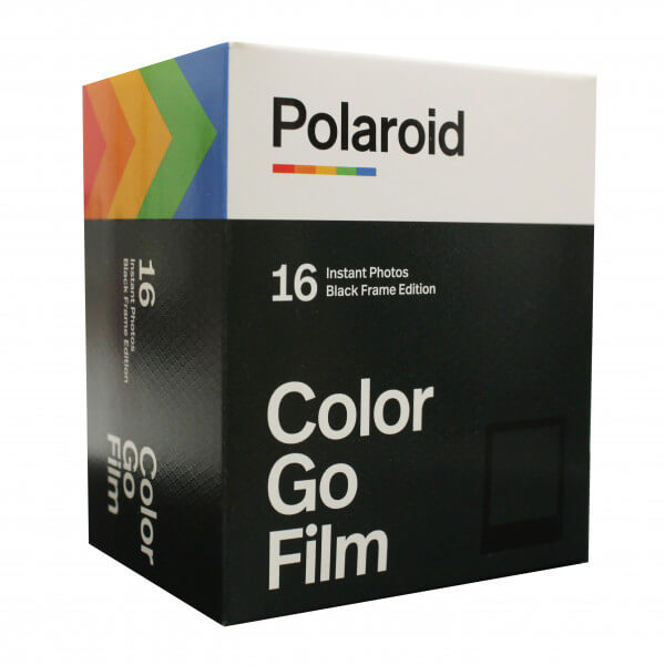 אריזה כפולה (16 דפים) Color Go Film Black Frame Polaroid 