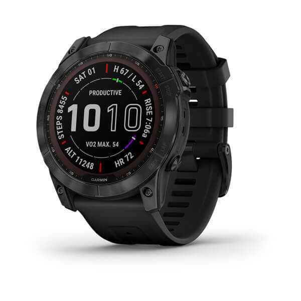 שעון חכם סולארי + זכוכית ספיר Fenix 7x Garmin